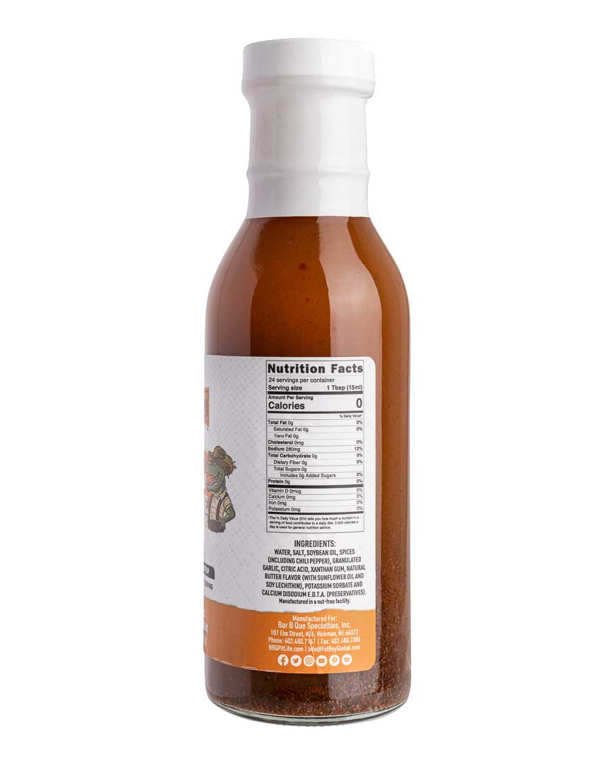 Gluten Free Creole Butter Injection & Marinade 12 oz Hickman's BBQ