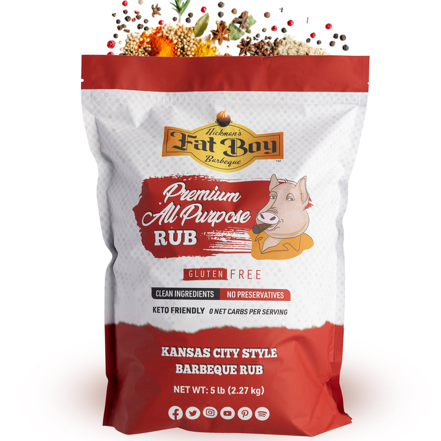 Premium All Purpose Gluten Free Natural BBQ Rub 5 lb