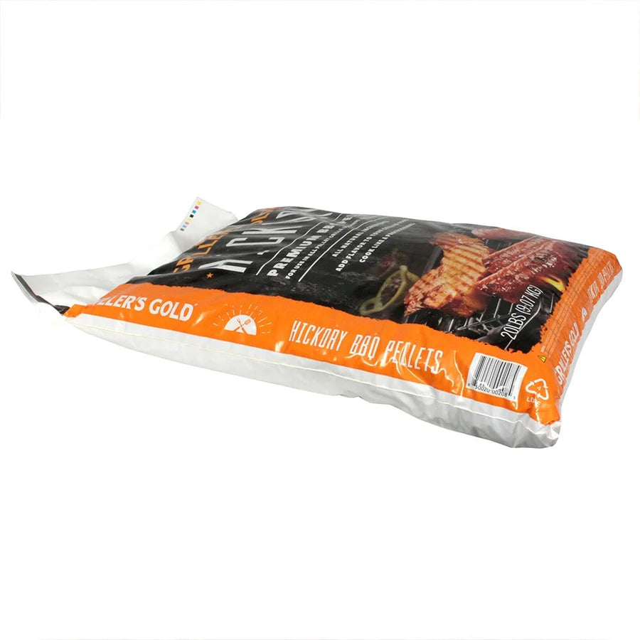 Griller's Gold Hickory Grilling Pellets - 20 lb Bag