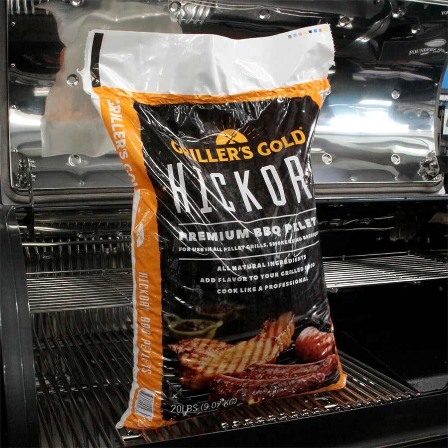 Griller's Gold Hickory Grilling Pellets - 20 lb Bag