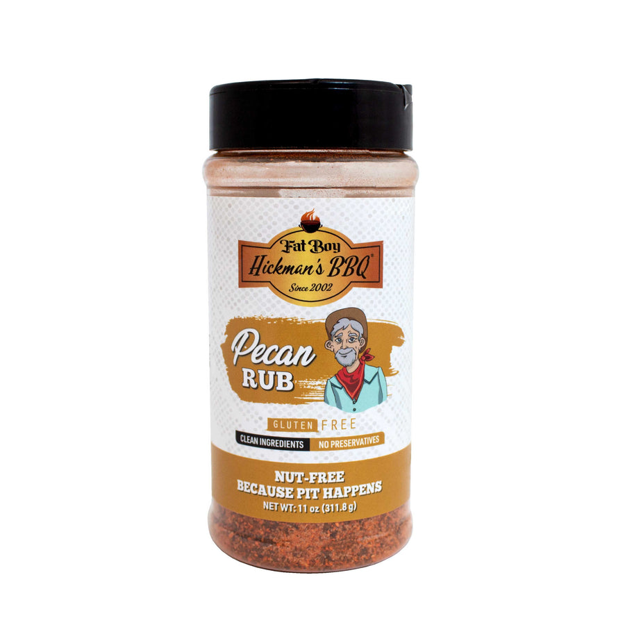 Pecan Natural Gluten Free BBQ Rub 11 oz