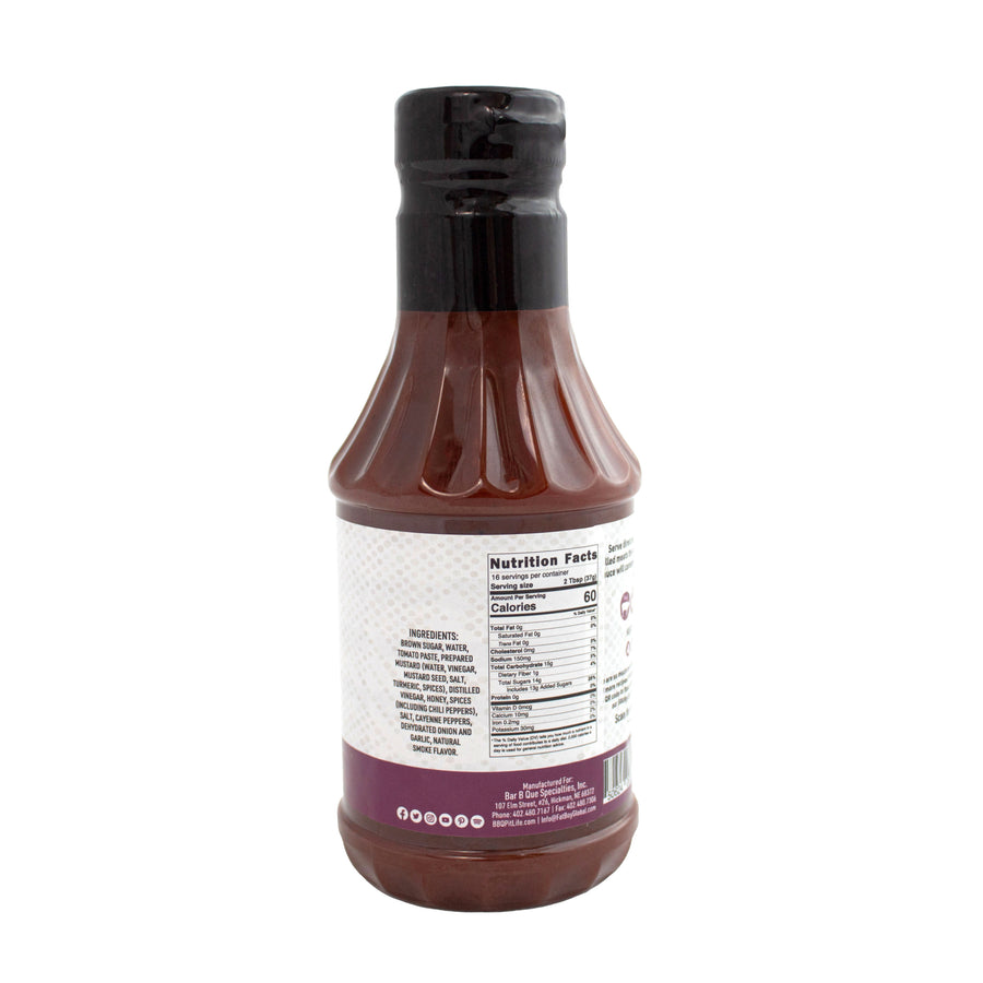 Sticky Stuff Gluten Free Natural BBQ Sauce 19 oz - Pack of 2