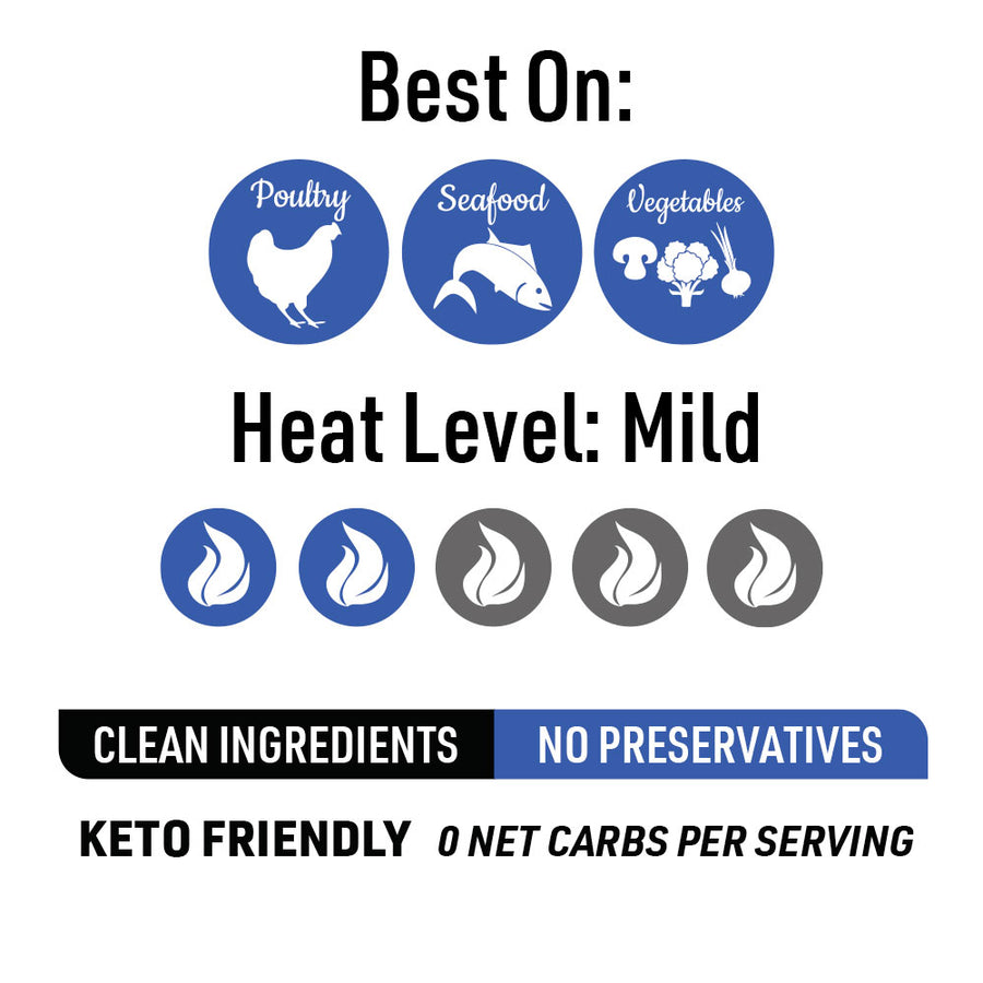 Captain Ed’s Seafood Natural Gluten Free BBQ Rub 3 oz (Past Best By Date)