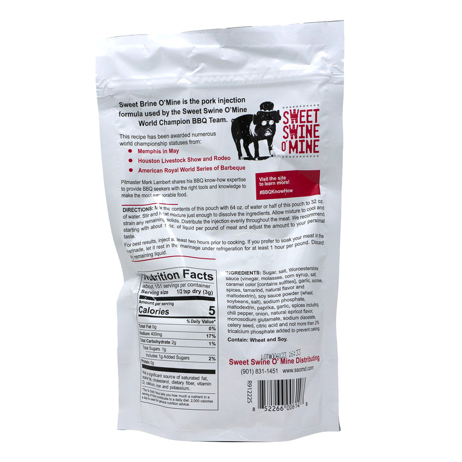 Sweet Brine 'O Mine Pork & Chicken Injection & Marinade 16 oz