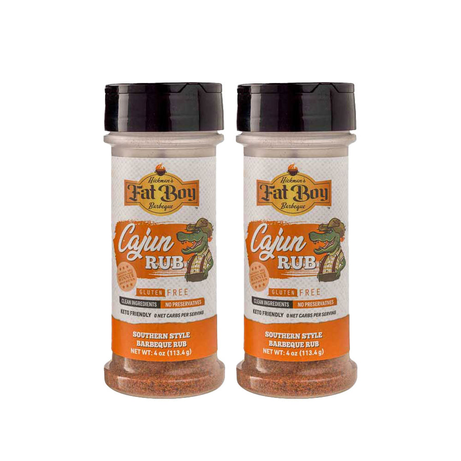 Cajun Gluten Free Keto Friendly Natural BBQ Rub 4 oz | Pack of 2