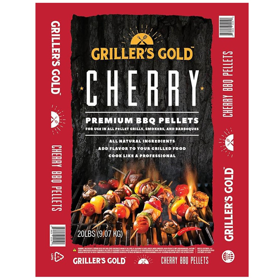Griller's Gold Cherry Grilling Pellets - 20 lb Bag