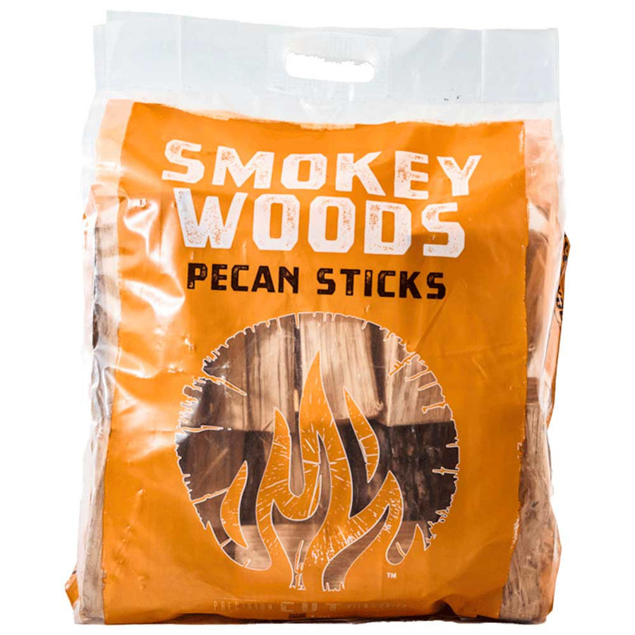 Smokey Woods All Natural Pecan Wood Smoking 8″ Sticks 1 cu ft