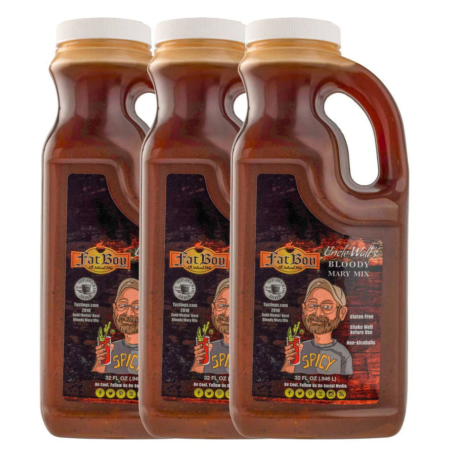 Gluten Free Uncle Walt’s Bloody Mary Mix | Pack of 3