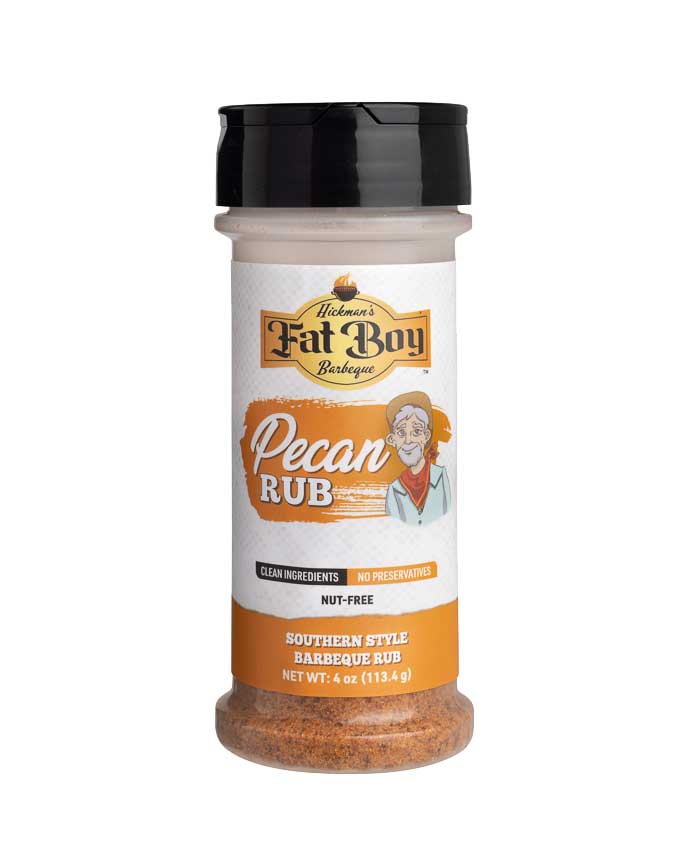 Pecan Natural BBQ Rub 4 oz