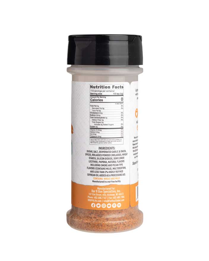 Pecan Natural BBQ Rub 4 oz