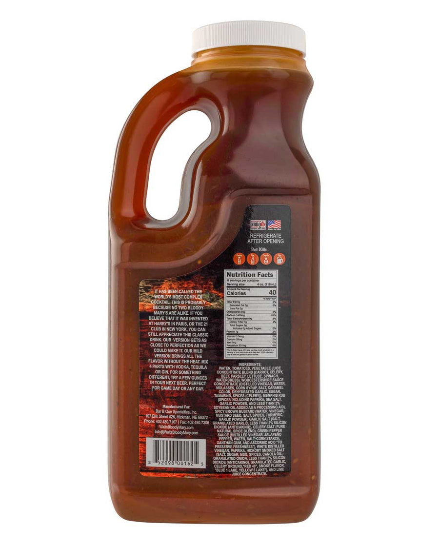 Gluten Free Uncle Walt’s Bloody Mary Mix - BEST BY 8/17/22