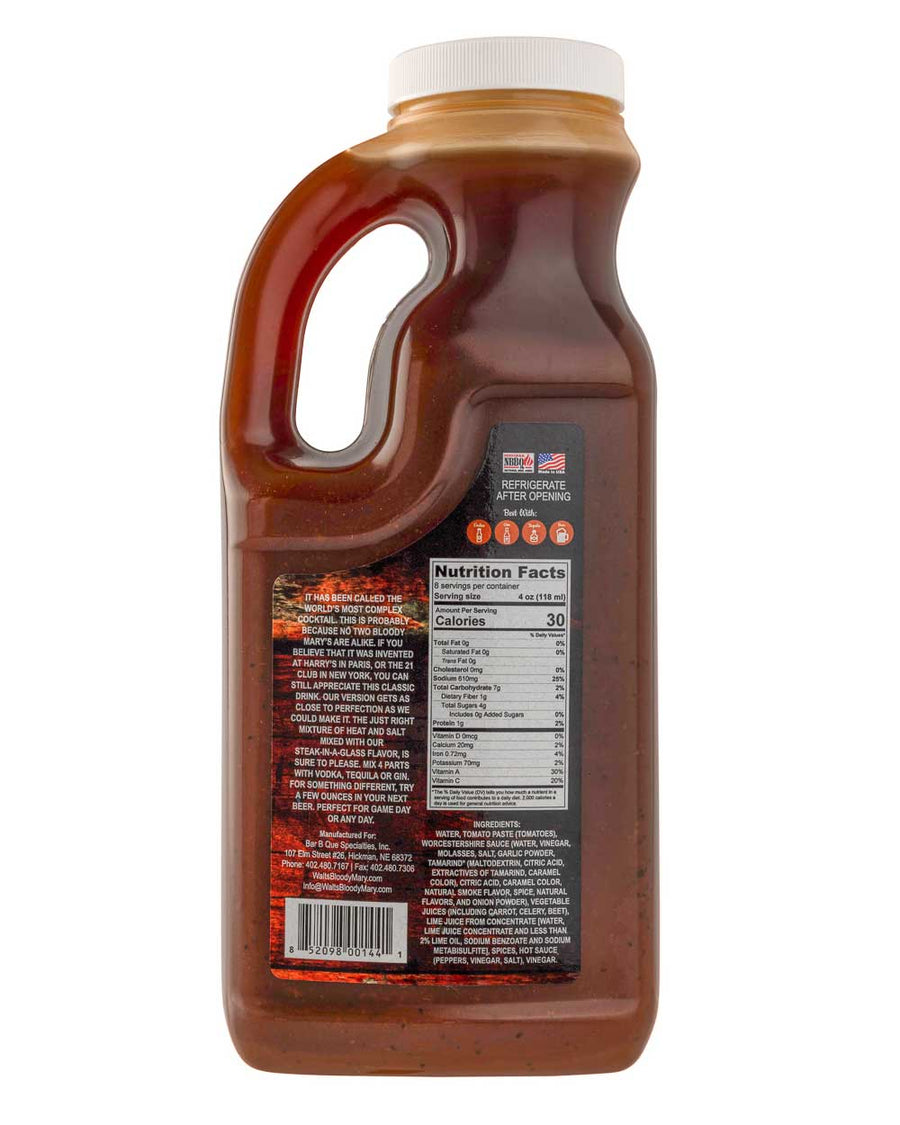 Gluten Free Uncle Walt’s Bloody Mary Mix - BEST BY 8/17/22