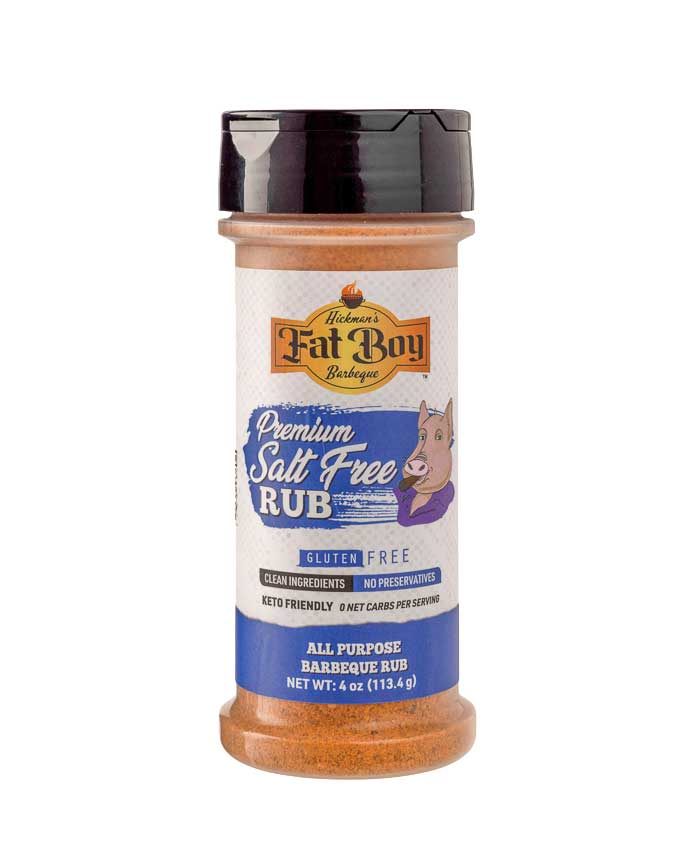 Salt Free Gluten Free Natural BBQ Rub 4 oz