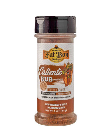 Caliente Gluten Free Natural BBQ Rub 4 oz