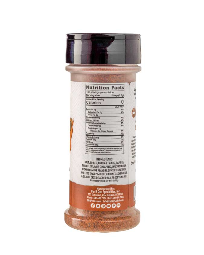 Caliente Gluten Free Natural BBQ Rub 4 oz