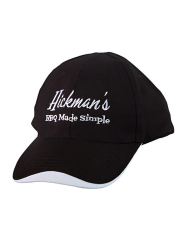 Hickman’s Black Logo Embroidered Baseball Hat