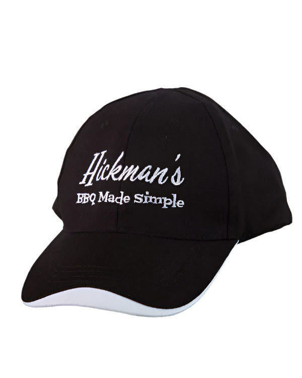 Hickman’s Black Logo Embroidered Baseball Hat