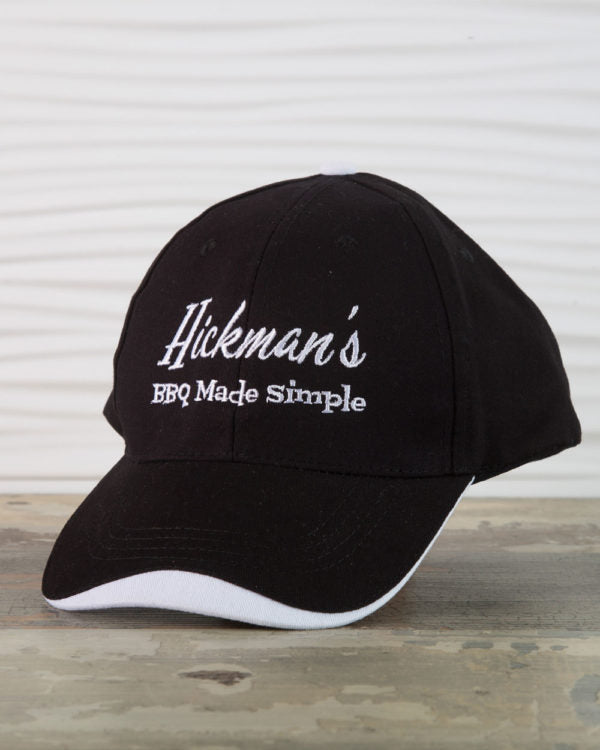 Hickman’s Black Logo Embroidered Baseball Hat